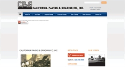 Desktop Screenshot of calpave.com
